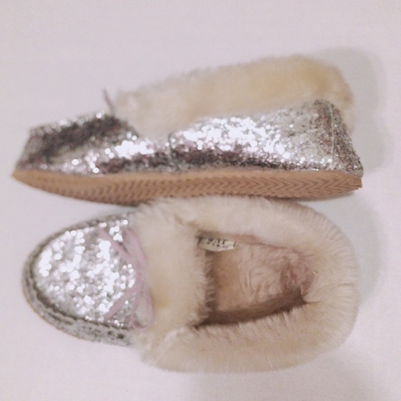 glitter moccasins